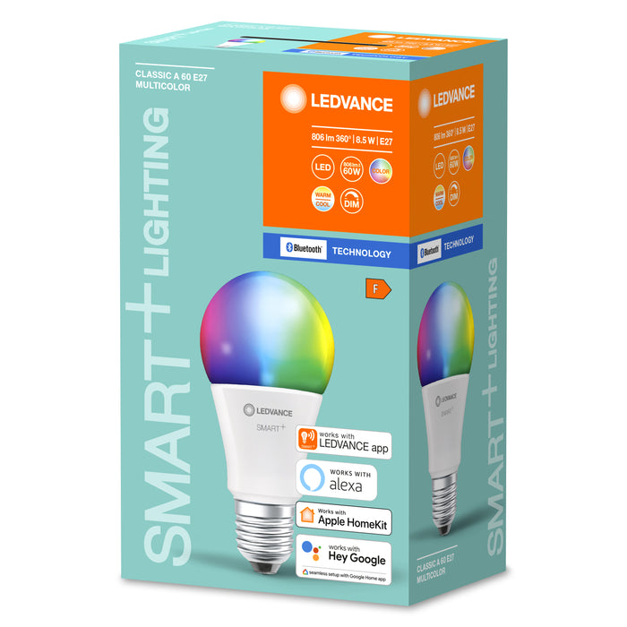 Ledvance Bluetooth Smart+ Classic Led Lampe Rgbw Mehrfarbig (Ex 60w) 10w E277