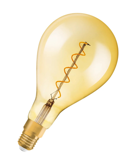 Osram Vintage 1906® Led Lampe Dimmbar (Ex 28w) 5w / 2000k Warmweiss E27 Gold Optik