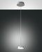Fabas Luce Dunk, Pendelleuchte, LED, 1x8W, Metall- und Methacrylat, Aluminium gebuerstet 1