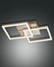Fabas Luce Bard, Wandleuchte, LED,  1x39W , Metall- und Methacrylat, Gold edelmatt 1
