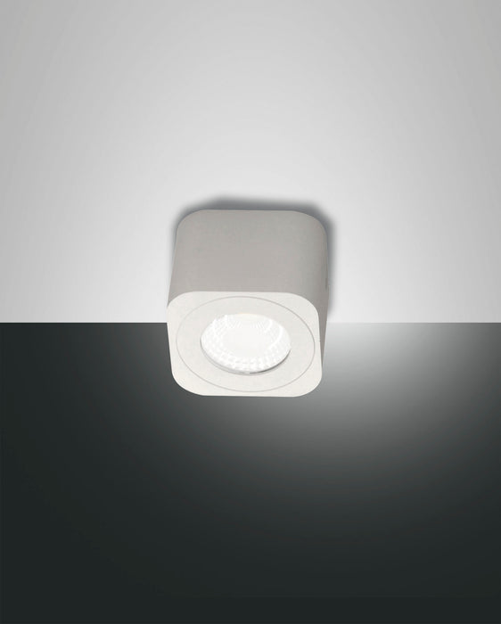 Fabas Luce Palmi, Spot, LED, 1x6W, Aluminium, Weiß 1