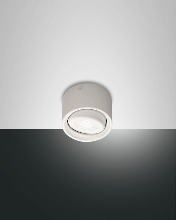 Fabas Luce Anzio, Spot, LED, 1x6W, Aluminium, Weiss 1