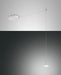 Fabas Luce Susanna, Pendelleuchte, LED, 1x8W, Metall und Glas, Weiss 1