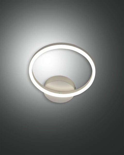 Giotto, Wandleuchte inkl. Smartluce, LED, 1x18W, Metall- und Methacrylat, Weiss 1