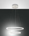 Fabas Luce Giotto, Pendelleuchte, LED, 52W, Metall- und Methacrylat, Weiss 1