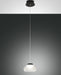 Arabella, Pendelleuchte inkl. Smartluce, LED, 1x8W, Metall und geblasenes Glas, Weiss 1