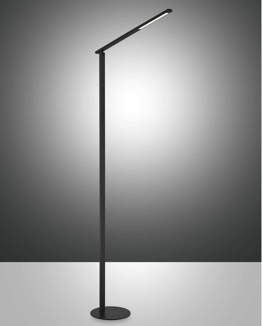 Fabas Luce Ideal Steh/Leseleuchte, LED, 1x10W, Aluminium, Schwarz 1