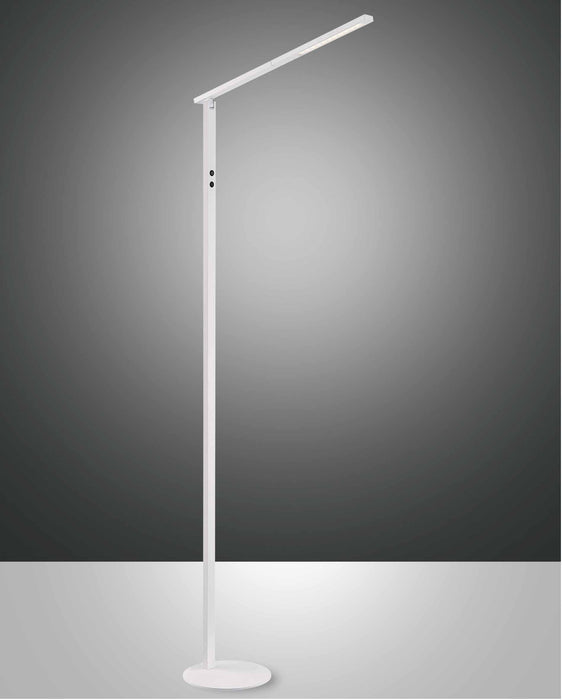 Fabas Luce Ideal Steh/Leseleuchte, LED, 1x10W, Aluminium, Weiß 1
