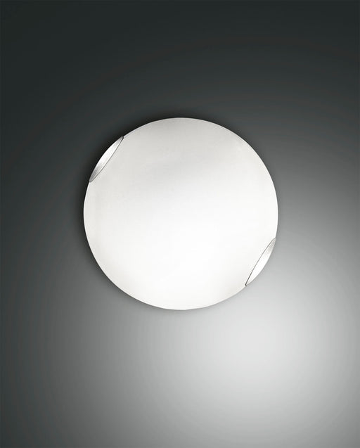 Fabas Luce Fox LED, Deckenleuchte, LED, 1x12W, Metall und Glas, Weiss 1
