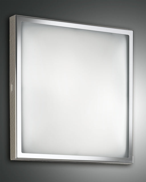 Fabas Luce Osaka LED, Deckenleuchte, LED, 1x24W, Metall und Glas, Verchromt 1