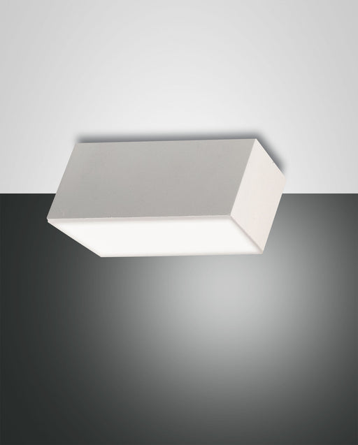 Lucas, Spot, LED, 1x12W, Metall- und Methacrylat, weiß 1