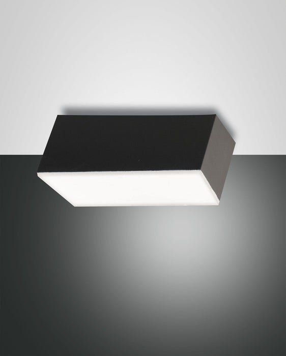 Lucas, Spot, LED, 1x12W, Metall- und Methacrylat, Anthrazit 1