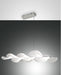 Sylvie, Pendelleuchte, LED, Metall- und Methacrylat, weiß, inkl. Smartluce, 1x40W 1