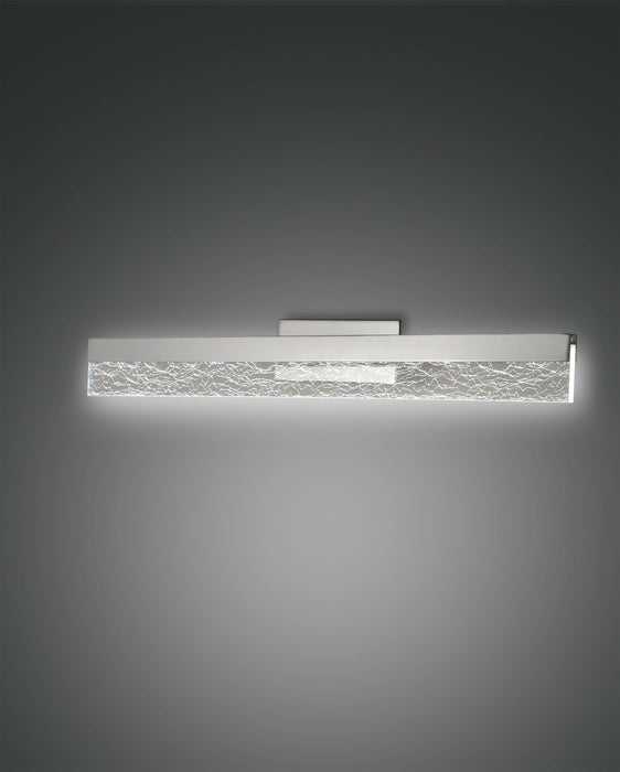 Fabas Luce Sinis, Spiegelleuchte, LED, 1x12W, Metall- und Methacrylat, Verchromt 1
