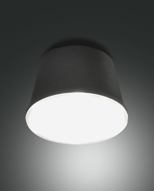 Armanda, Leuchtenkopf zu Akkuleuchten Set, LED, Metall- und Polycarbonatstruktur, Schwarz, 1x3W 1
