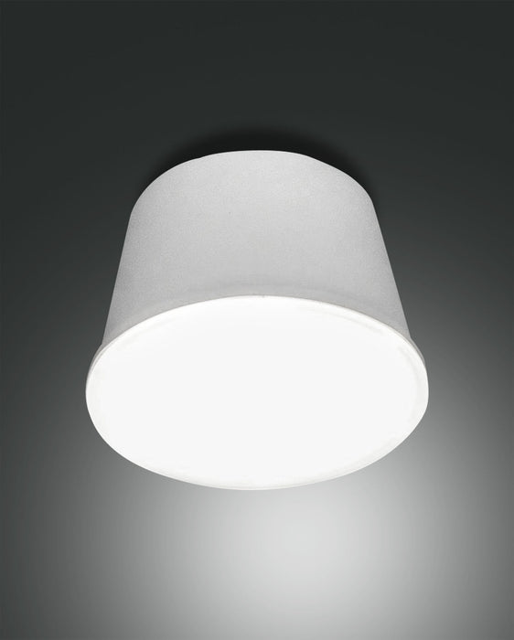Armanda, Leuchtenkopf zu Akkuleuchten Set, LED, Metall- und Polycarbonatstruktur, weiß, 1x3W 1