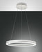 Fabas Luce Palau, Pendelleuchte, LED, 1x60W, Metall- und Methacrylat, weiß 1