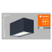Ledvance Wifi Smart+ Brick Wall Wide Updown Led Wandleuchte Rgbw Mehrfarbig 14w / 3000k Warmweiß Dunkelgrau 3