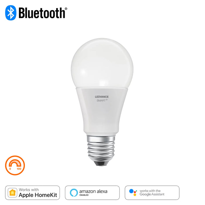 Ledvance Bluetooth Smart+ Classic Led Lampe Dimmbar (Ex 60w) 9w / 2700k Warmweiss E275