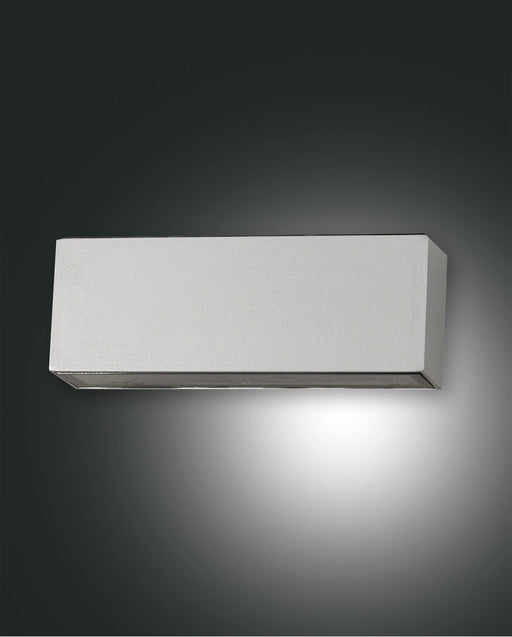Fabas Luce Trigg, Wandleuchte, LED, 2x7W, Aluminium, Silber 1