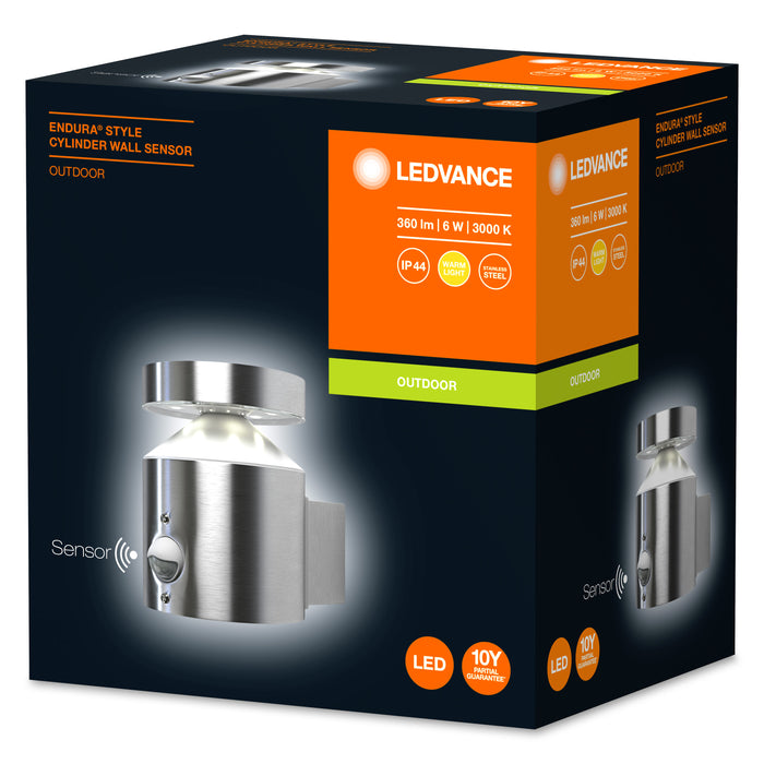Ledvance Endura® Style Cylinder Led Wandleuchte Mit Sensor 6w / 3000k Warmweiss7