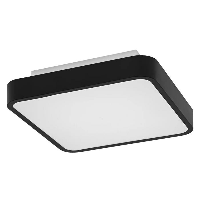 Ledvance Wifi Smart+ Orbis Backlight Led Deckenleuchte Rgbw Mehrfarbig 35x35cm Tunable Weiss 28w / 3000-6500k Schwarz