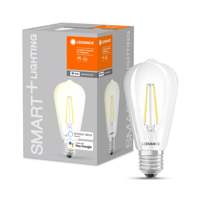 Ledvance Wifi Smart+ Led-lampe Dimmbar (Ex 60w) 6w / 2700k Warmweiss E27