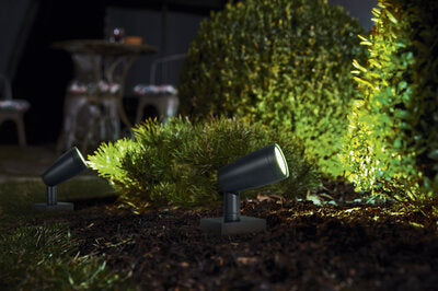 Ledvance Wifi Smart+ Outdoor Garden Led Spot Rgbw Mehrfarbig Basis 4
