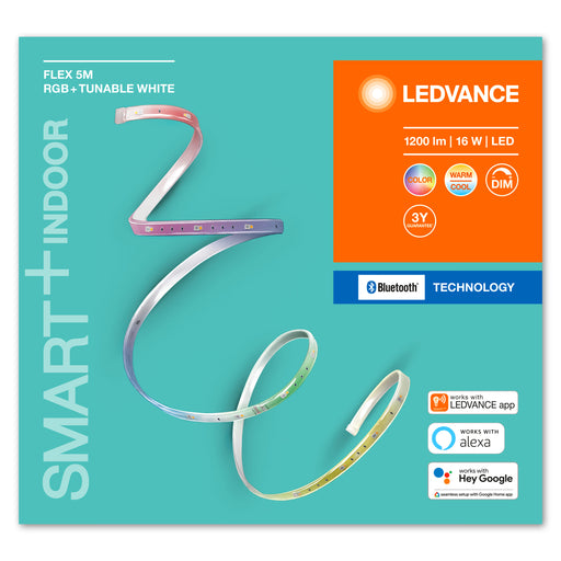 Ledvance Bluetooth Smart+ Led Rgbw Mehrfarbig Lichtband 5m 2000-6500k 2