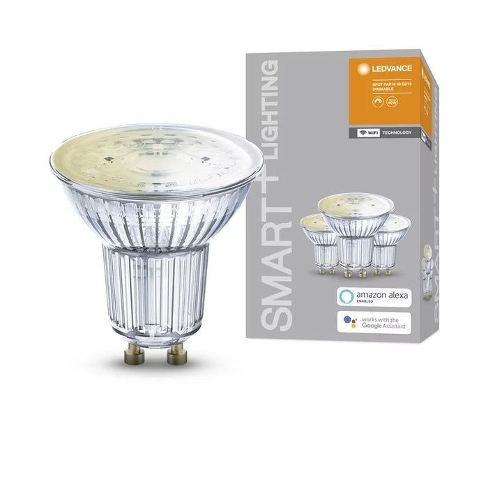 Ledvance Wifi Smart+ Led Lampespot Dimmbar (Ex 40w) 5w / 2700k Gu10 3er 3