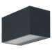 Ledvance Wifi Smart+ Brick Wall Wide Updown Led Wandleuchte Rgbw Mehrfarbig 14w / 3000k Warmweiß Dunkelgrau 1