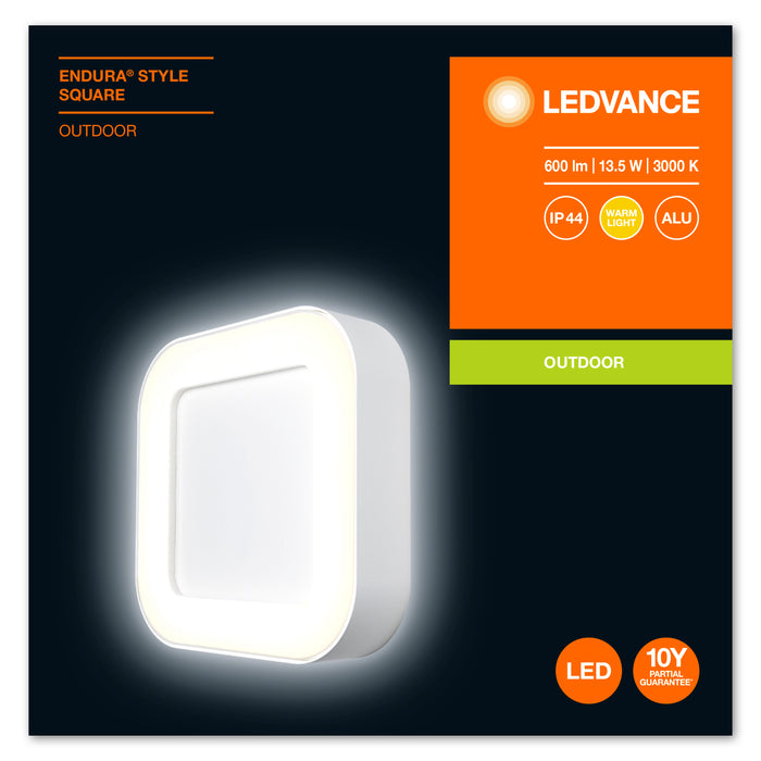 Ledvance Endura® Style Square Led Wandleuchte 13w / 3000k Warmweiss - Weiss6