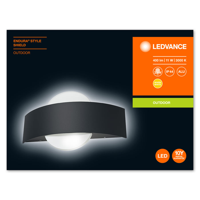 Ledvance Endura® Style Shield Led Wandleuchte 10,5w / 3000k Warmweiss6