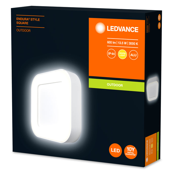Ledvance Endura® Style Square Led Wandleuchte 13w / 3000k Warmweiss - Weiss7