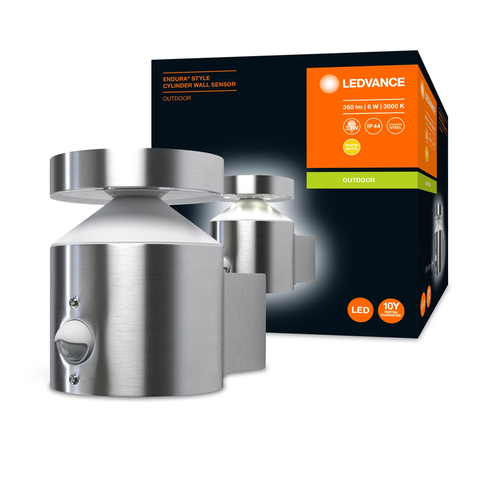 Ledvance Endura® Style Cylinder Led Wandleuchte Mit Sensor 6w / 3000k Warmweiss5