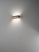 Fabas Luce Hazel, Wandleuchte, LED, 1x13W, Metall und Holz mit Glas, Teakholz 2